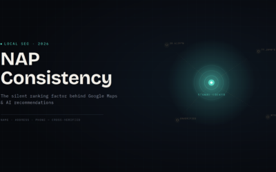 NAP Consistency in 2026: The Silent Ranking Factor Behind Google Maps & AI Recommendations